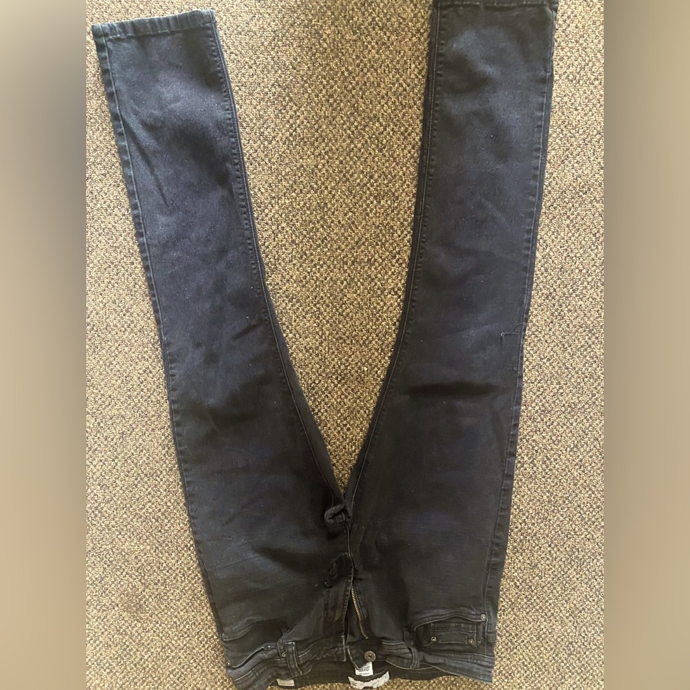 Mens Paper Denim & Cloth full stretch men’s black jeans size 36x30